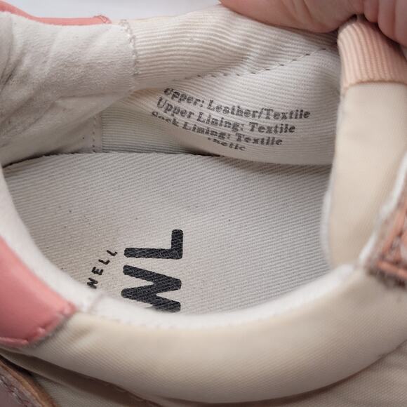 Madewell Kickoff Trainer Sneakers Dusty Rose Size 6 - Picture 6 of 13